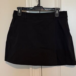 lululemon athletica Black Women's Skort with Built-In Shorts